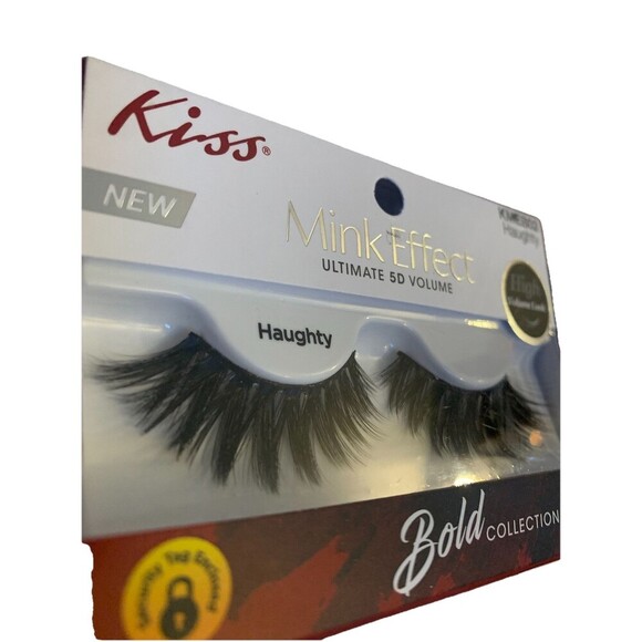 Kiss Mink Effect Collection 5D Volume KMEB02 Haughty Reusable Lightweight New - Picture 2 of 3